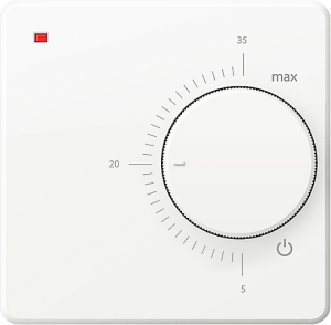Терморегулятор "Теплолюкс" LC 001 БЕЛЫЙ
