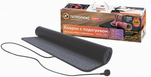 Коврик с подогревом для сушки обуви и обогрева ног «Теплолюкс» Carpet 50x80